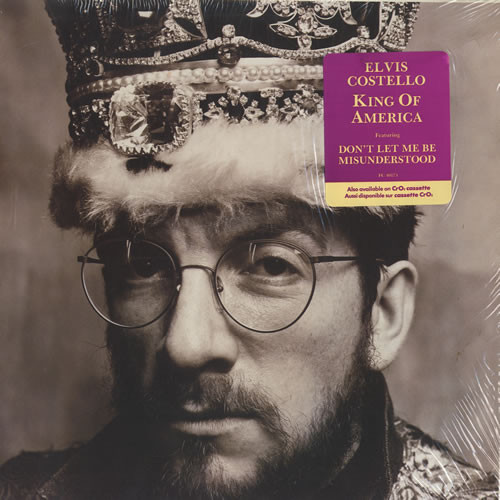 The Costello Show Featuring The Attractions And The Confederates - King Of America [Vinyl] | Columbia (FC 40173) - 2