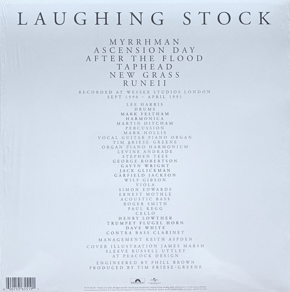 Talk Talk - Laughing Stock - LP | Polydor (00600753655191) - 2 Talk Talk - Laughing Stock - LP | Polydor (00600753655191) - 2