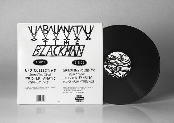Ufo Collective , Saah Karim , Unlisted Fanatic - Ubuntu Time / Blackman | Dubquake Records (OBFREC1223)