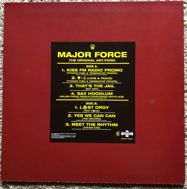 Various - Major Force - The Original Art-Form | Mo Wax (MW082LP) - 6