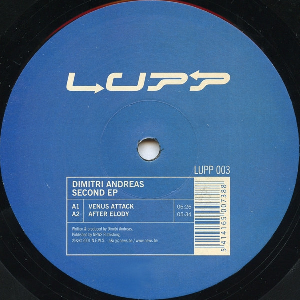 Dimitri Andreas - Second EP | Lupp (LUPP 003) - 3