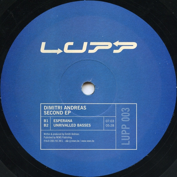 Dimitri Andreas - Second EP | Lupp (LUPP 003) - 4