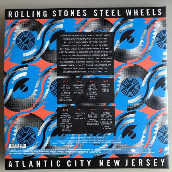 The Rolling Stones - Steel Wheels Live Atlantic City New Jersey | Rolling Stones Records (0874195) - 4 The Rolling Stones - Steel Wheels Live Atlantic City New Jersey | Rolling Stones Records (0874195) - 4