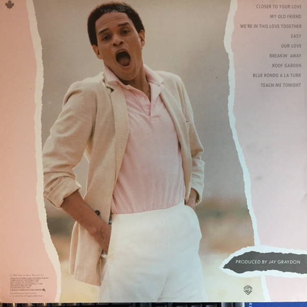 Al Jarreau - Breakin' Away | Warner Bros. Records (XBS 3576) - 2