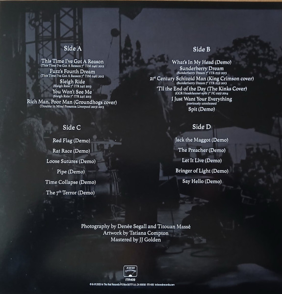 Fuzz - Fuzz’s Fourth Dream | In The Red Recordings (ITR 409) - 3