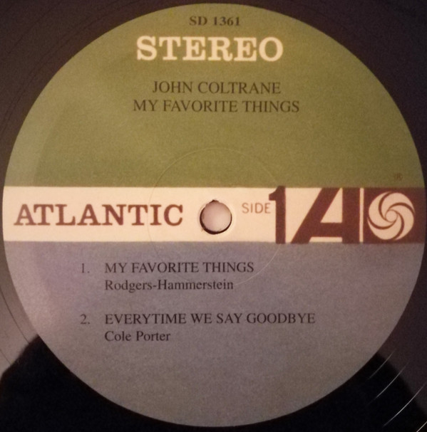 John Coltrane - My Favorite Things | Atlantic (8122753501) - 2