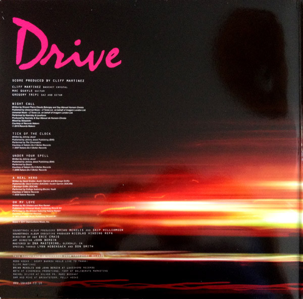 Cliff Martinez - Drive (Original Motion Picture Soundtrack) | Invada (INV106LP) - 3 Cliff Martinez - Drive (Original Motion Picture Soundtrack) | Invada (INV106LP) - 3