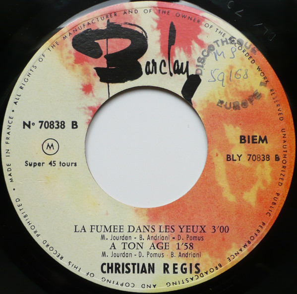 Christian Regis - Le Tricheur | Barclay (70838) - 4