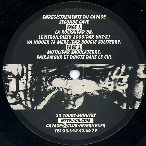 Various - Enregistrements Du Cavage 02 | Cavage (CAV 02)