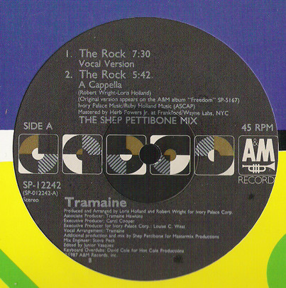 Tramaine - The Rock | A&M Records (SP-12242)