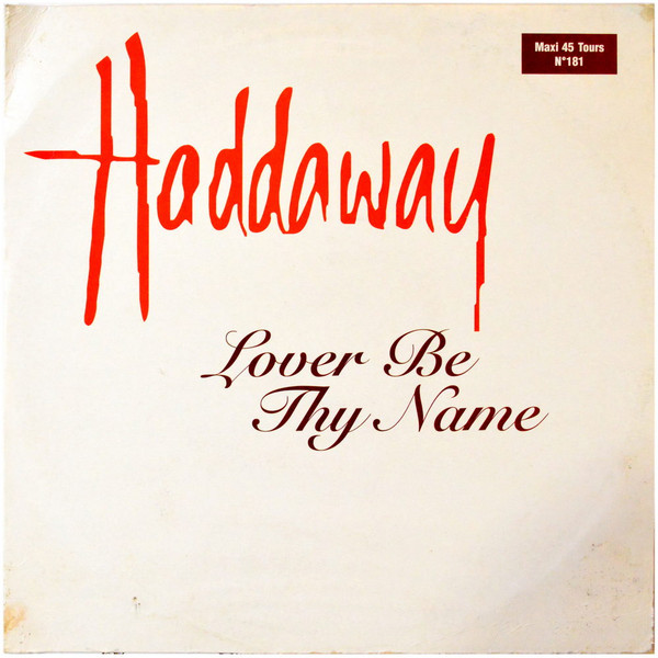 Haddaway - Lover Be Thy Name | Scorpio Music (192 041.1)