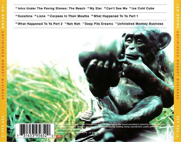 Ian Brown - Unfinished Monkey Business | Polydor (539 565-2) - 2