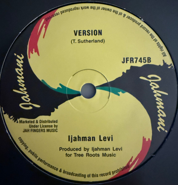 Ijahman Levi - Jah Heavy Load | Jahmani (JFR745) - 2