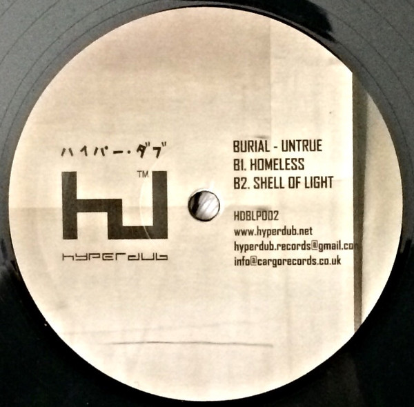 Burial - Untrue | Hyperdub (HDBLP002) - 3