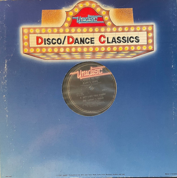 Gary's Gang / Fat Larry's Band / Brandi Wells / Frankie Smith - Knock me Out / Act Like You Know / Double Dutch Bus / Watch Out | J.C. Records (JC12-028) - 3 Gary's Gang / Fat Larry's Band / Brandi Wells / Frankie Smith - Knock me Out / Act Like You Know / Double Dutch Bus / Watch Out | J.C. Records (JC12-028) - 3