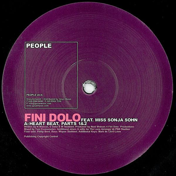 Fini Dolo Feat. Miss Sonja Sohn - Heart Beat | People (PEOPLE 020) - 3