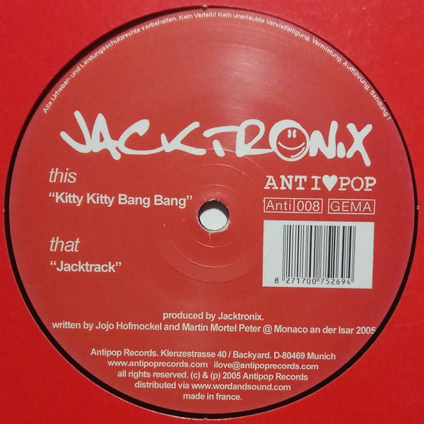 Jacktronix - Jacktrack | Antipop Records (ANTI 008) - 4