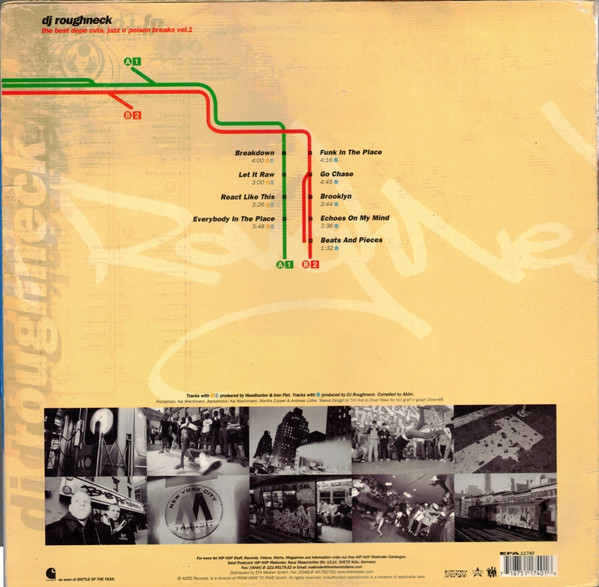 DJ Roughneck - The Best Dope Cuts, Jazz 'N' Poison Breaks Vol. 1 | MZEE Records (MZEE 040) - 2