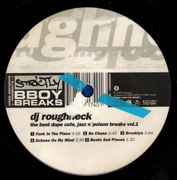 DJ Roughneck - The Best Dope Cuts, Jazz 'N' Poison Breaks Vol. 1 | MZEE Records (MZEE 040) - 4