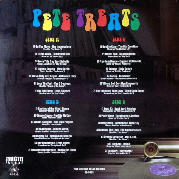 Various - Pete Treats | Strictly Breaks Records (SB-9803) - main