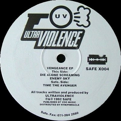 Ultraviolence - Vengeance EP | Safe (SAFE X004) - main
