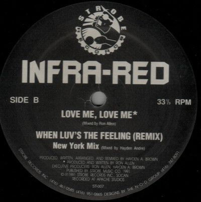 Infra-Red - When Luv's The Feeling (Remix) | Strobe Records (ST-007) - 2 Infra-Red - When Luv's The Feeling (Remix) | Strobe Records (ST-007) - 2