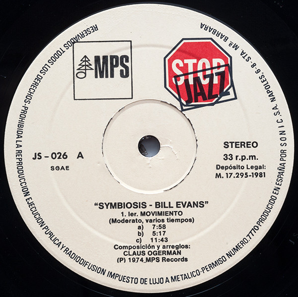 Bill Evans - Symbiosis | CFE (30.200026) - 3