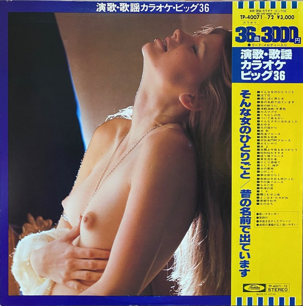 Toshiba Recording Orchestra - 演歌・歌謡カラオケ・ビッグ36 | Toshiba Records (TP-40071~72)