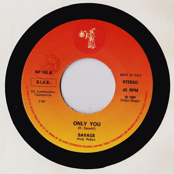 Savage - Only You | Discomagic Records (NP 195) - 3