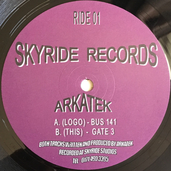 Arkatek - Bus 141 / Gate 3 | Skyride Records (RIDE 001)