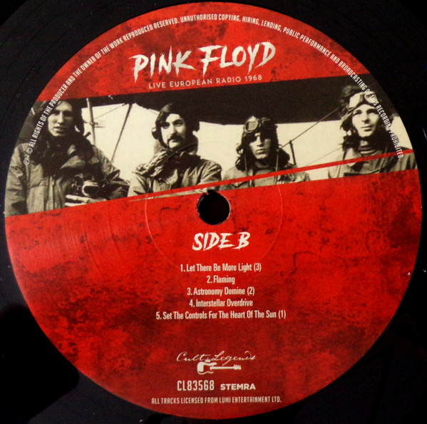 Pink Floyd - Live European Radio 1968 | Cult Legends (CL83568) - 4 Pink Floyd - Live European Radio 1968 | Cult Legends (CL83568) - 4