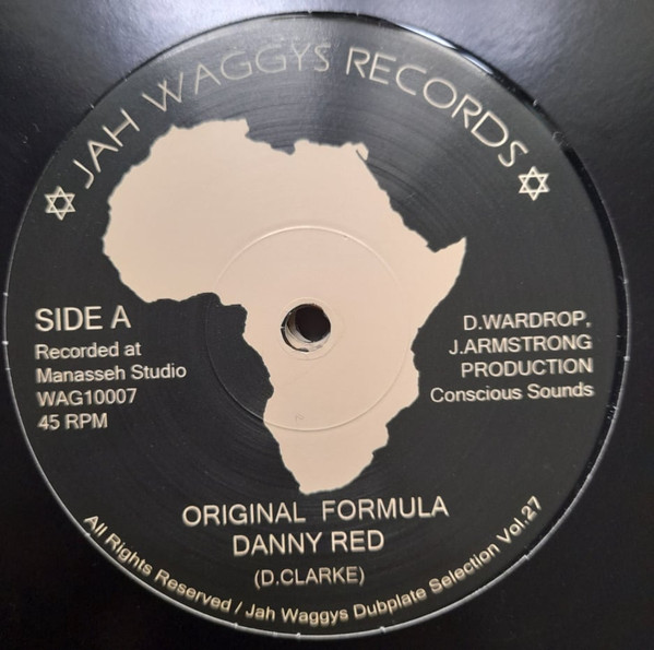Danny Red / Centry Meets Jeremy "The Equalizer" Armstrong - Original Formula | Jah Waggy's Records (WAG10007)