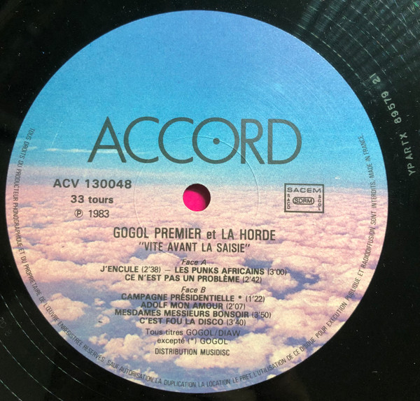 Gogol Premier Et La Horde - Vite Avant La Saisie | Accord (ACV 130048) - 4