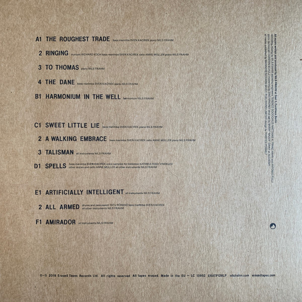 Nils Frahm - All Encores | Erased Tapes Records (ERATP126LP) - 2