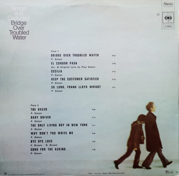Simon & Garfunkel - Bridge Over Troubled Water | CBS (S 63699) - 2