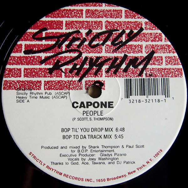 Capone - People | Strictly Rhythm (SR12118)