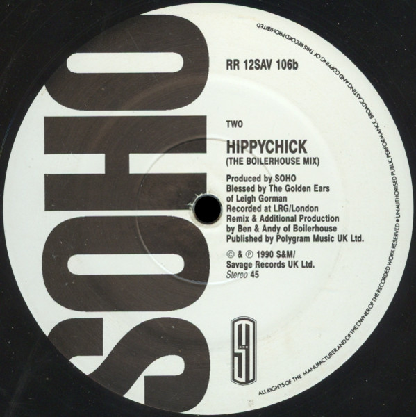 Soho - Hippychick (Remix) | S And M (RR12SAV 106) - 3