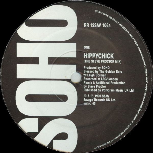 Soho - Hippychick (Remix) | S And M (RR12SAV 106) - 2