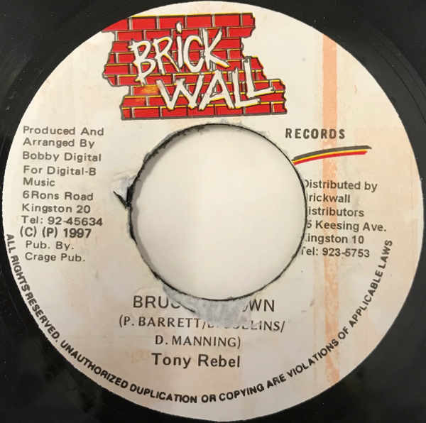 Tony Rebel - Bruck It Down | Brickwall Records (none)