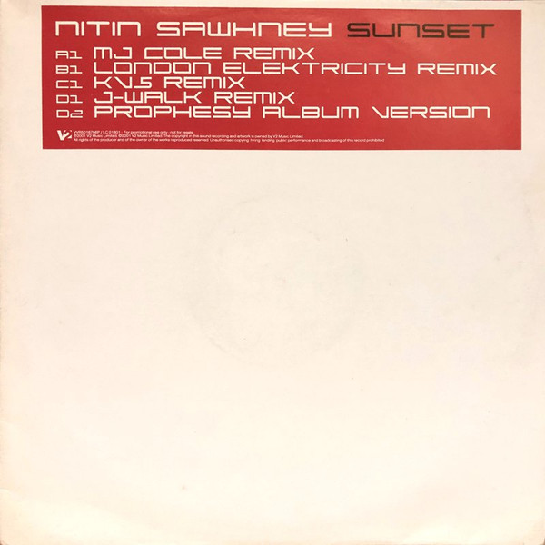 Nitin Sawhney - Sunset | V2 (VVR5016766P)