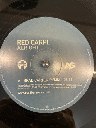 Red Carpet - Alright | Positiva (12TIV-231) - 3 Red Carpet - Alright | Positiva (12TIV-231) - 3