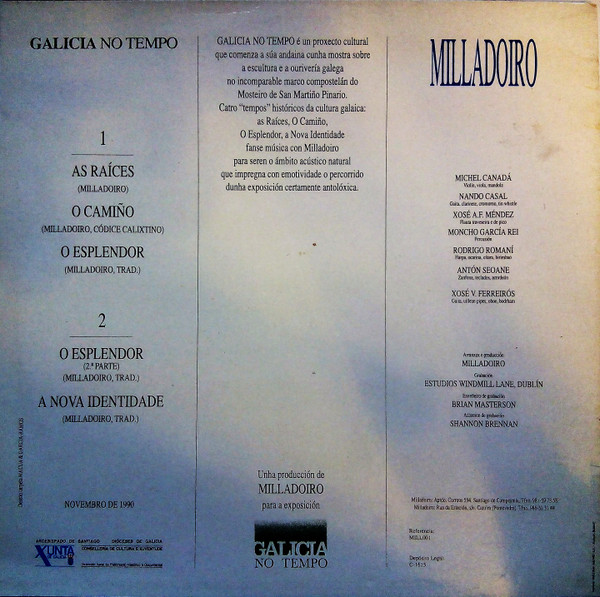Milladoiro - Galicia No Tempo | Milladoiro (MILL001) - 2