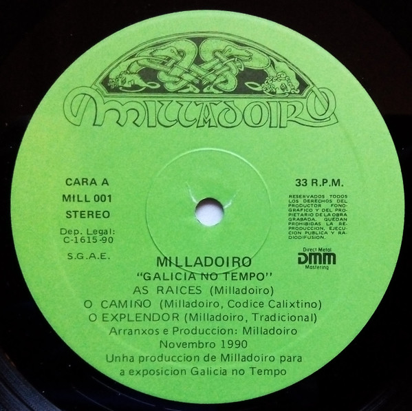 Milladoiro - Galicia No Tempo | Milladoiro (MILL001) - 3