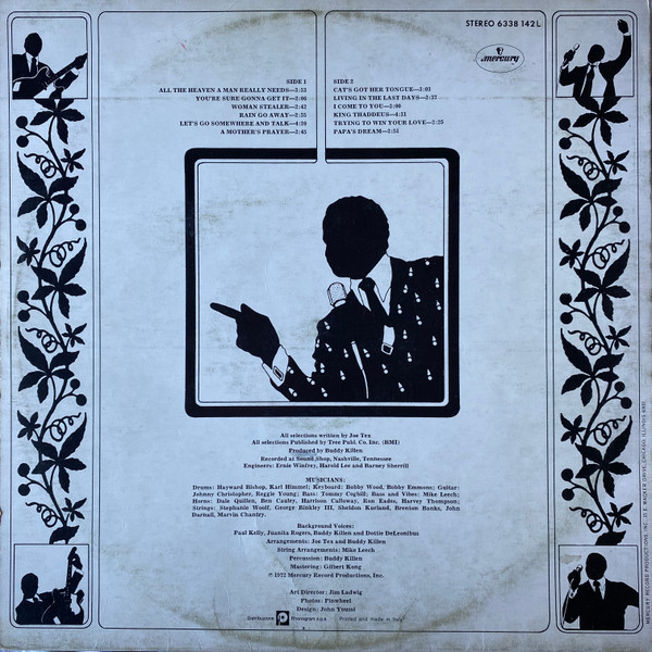 Joe Tex - Joe Tex Spills The Beans | Mercury (6338 142 L) - 2