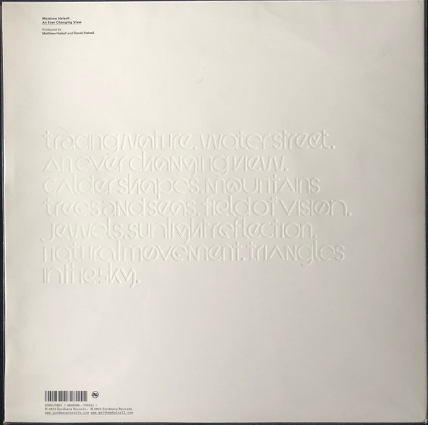 Matthew Halsall - An Ever Changing View | Gondwana Records (GONDLP062) - 3 Matthew Halsall - An Ever Changing View | Gondwana Records (GONDLP062) - 3