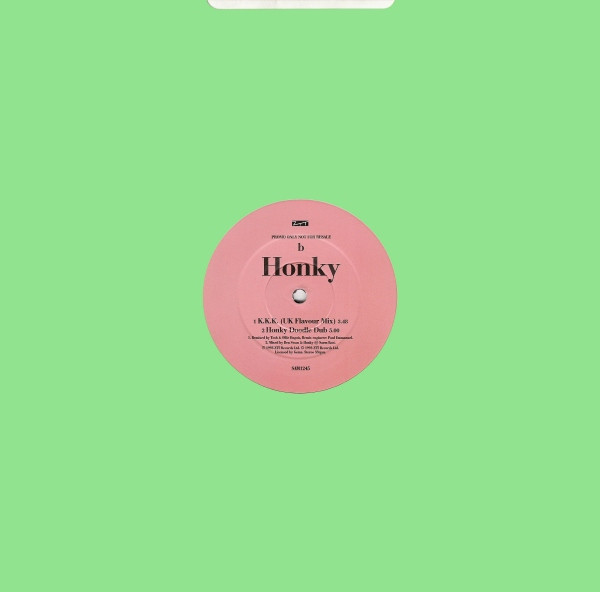Honky - The Honky Doodle Day EP | ZTT (SAM1245) - 2