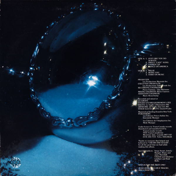 Cream & Sugar - Cream & Sugar [Vinyl] | Celsius (CLS-61001) - 2