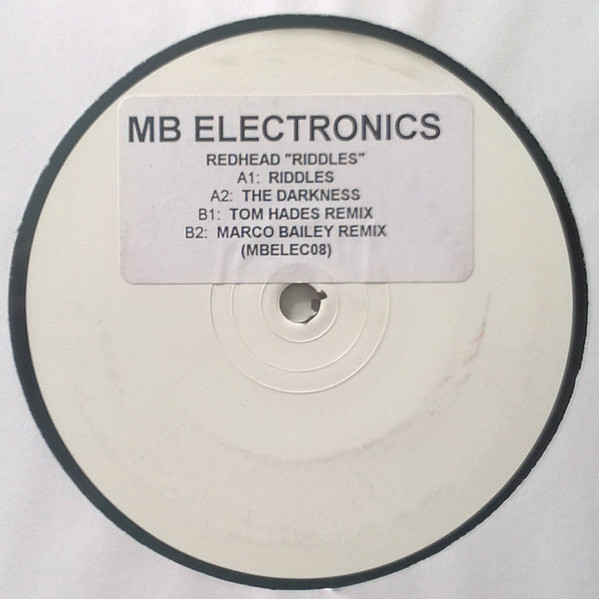 Redhead - Riddles | MB Elektronics (MBELEK008)