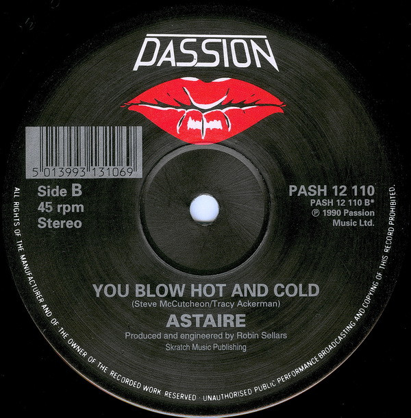 Astaire - I'd Do Anything For Love (But I Won't Do That) / You Blow Hot And Cold | Passion (PASH 12 110) - 3