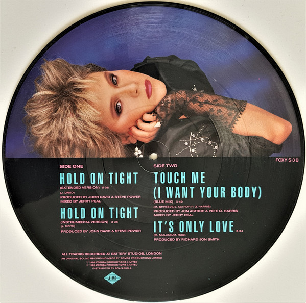 Samantha Fox - Hold On Tight | Jive (FOXY S 3) - 2